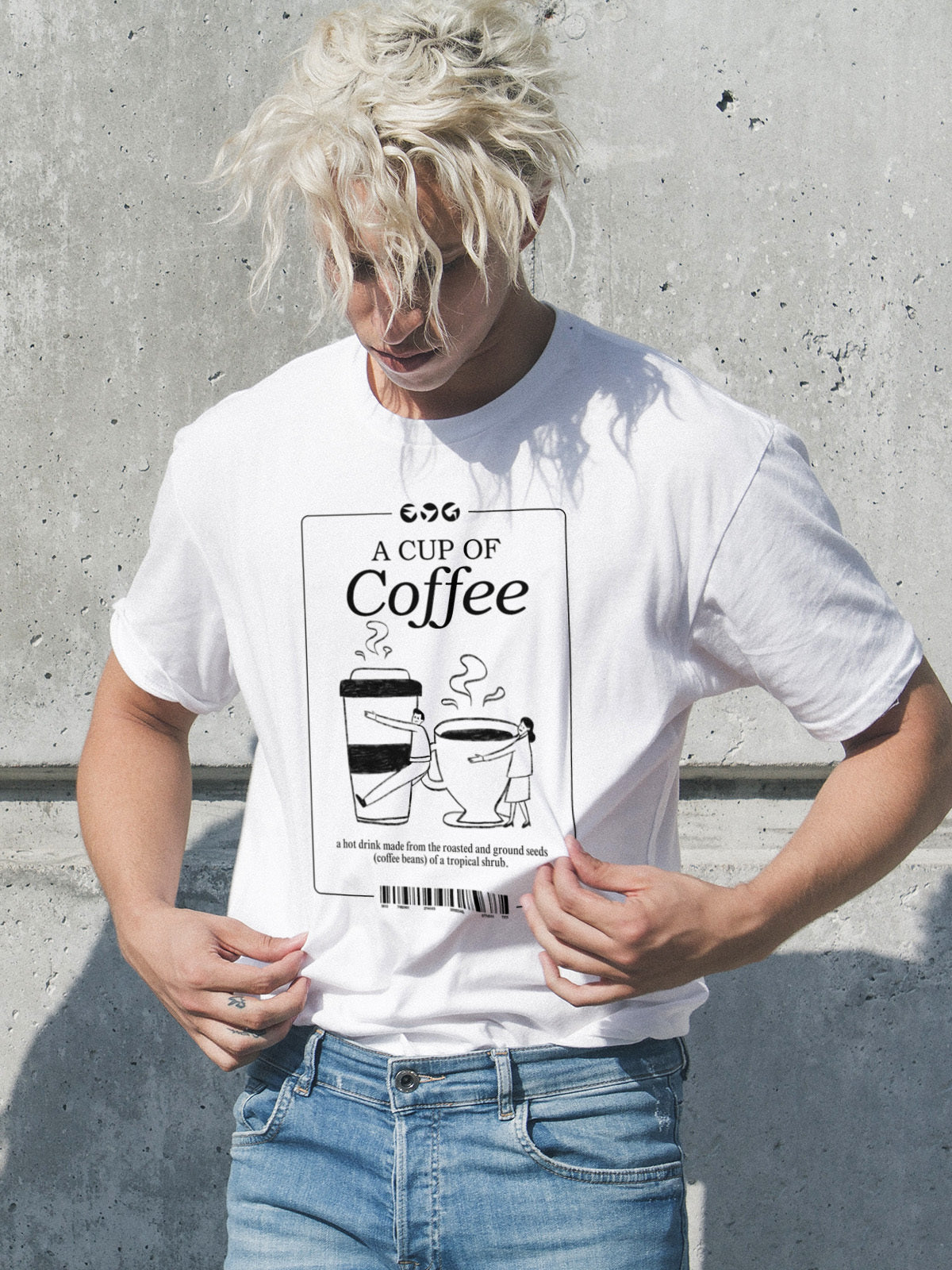 Cool Print Cotton T-Shirt