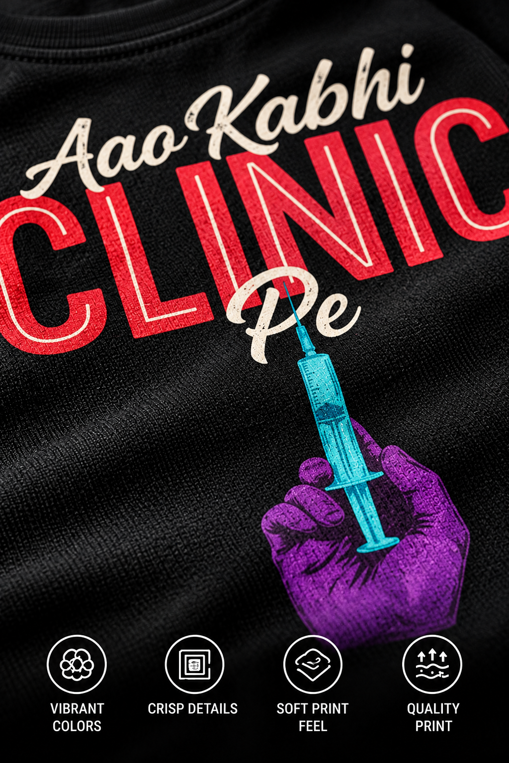 Aao Kabhi Clinic Pe print detail