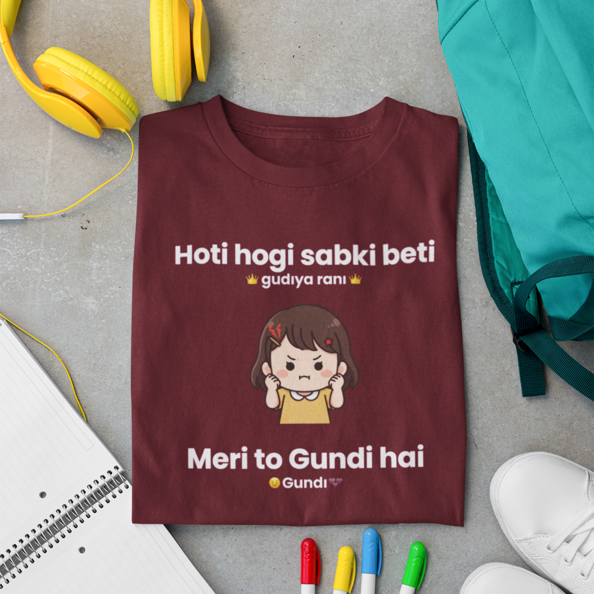 Meri Toh Gundi Hai — Father-Daughter T-Shirt
