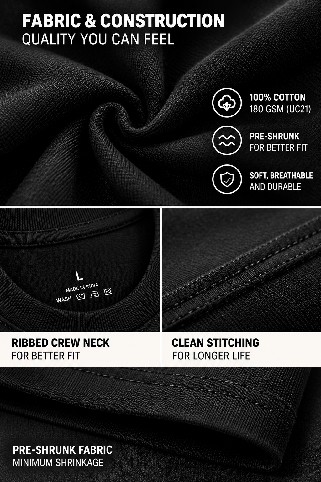 WearVibes fabric construction